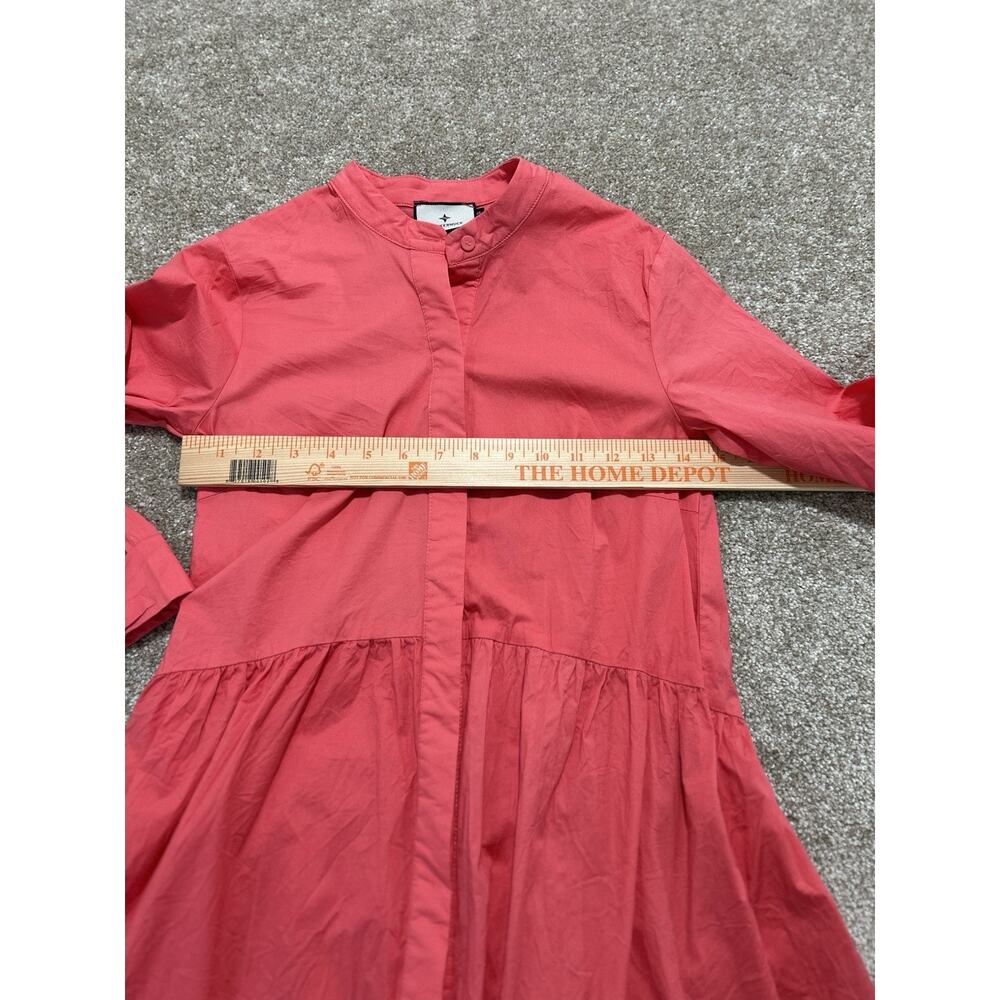 Tuckernuck Women's Cotton Poplin Royal‎ Shirt Dress Mini sz XS - Picture 3 of 7